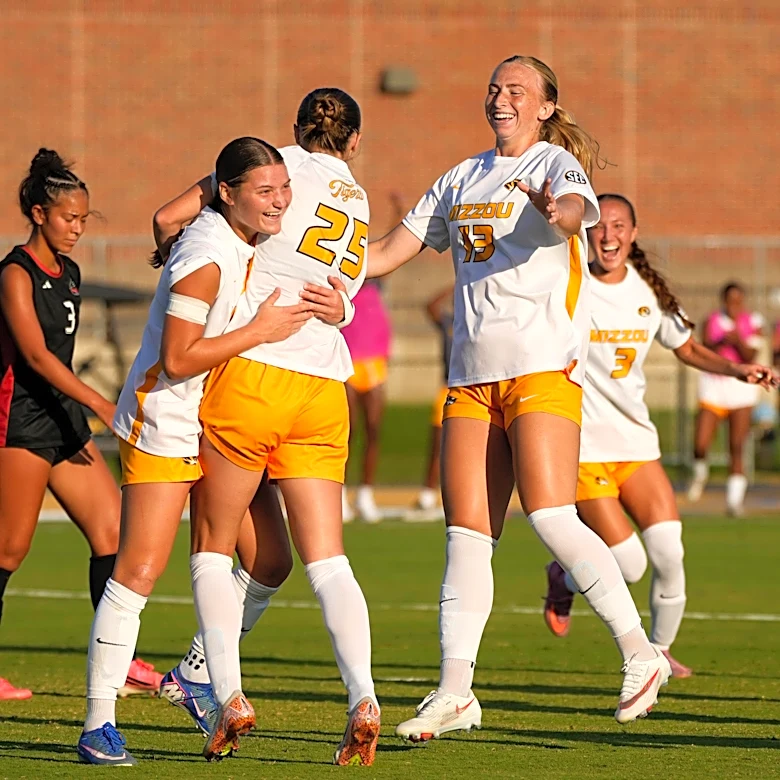 Tigers overcome goal-scoring woes in 4-0 rout over Northern Illinois