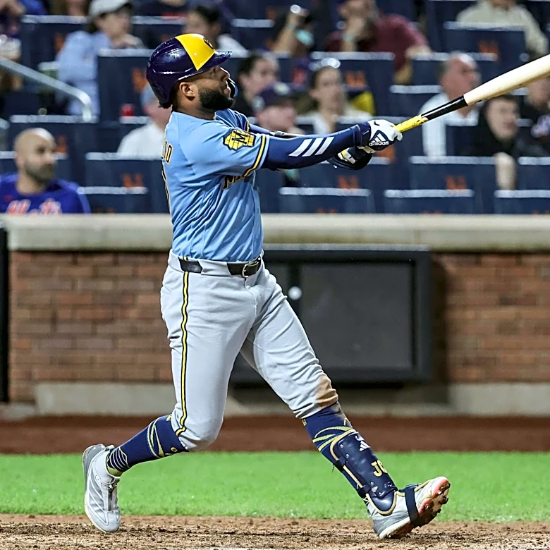 Chourio’s two home runs back Misiorowski in 8-2 Brewers’ win over Mets
