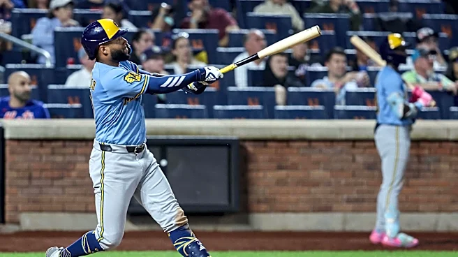 Chourio’s two home runs back Misiorowski in 8-2 Brewers’ win over Mets