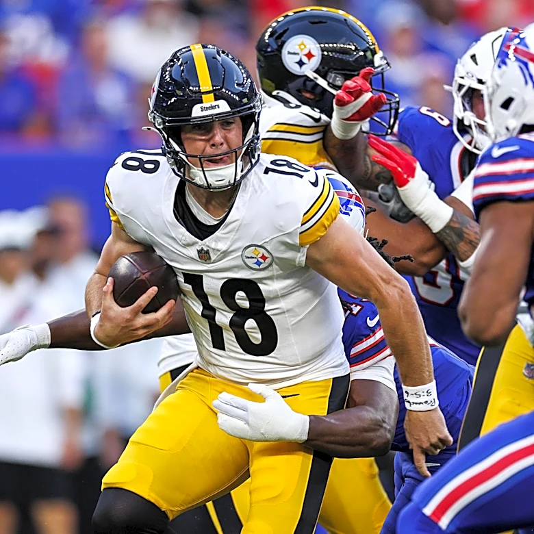 Steelers QB Will Howard being evaluated for injury