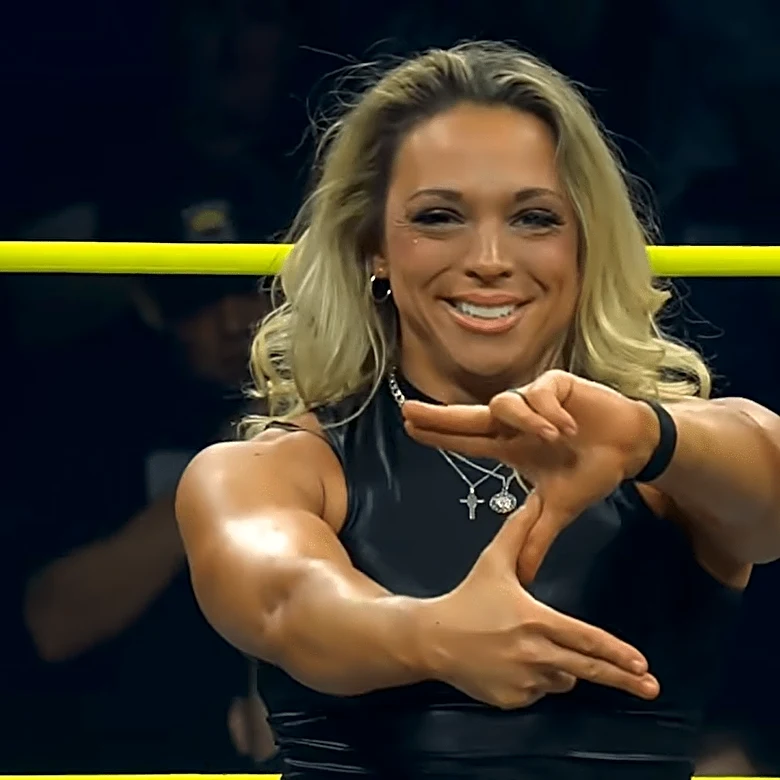 Former WWE star Zoey Stark makes surprise appearance in TNA with her new ring name
