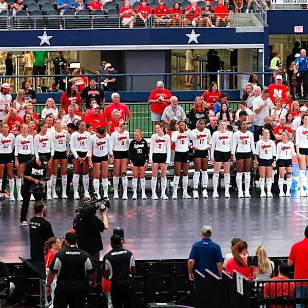 Huskers Are Spikes Under The Lights Champions