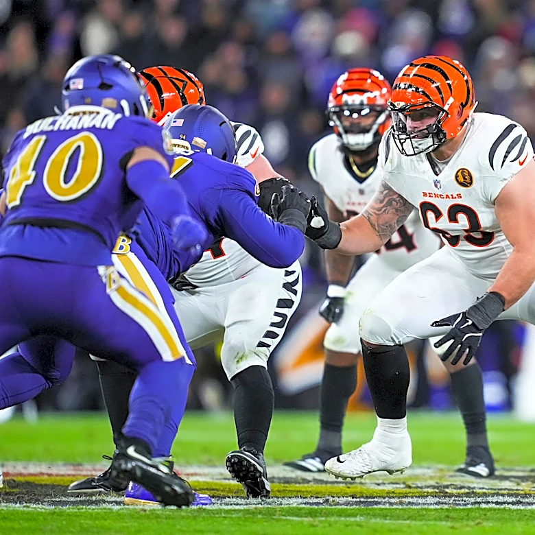 PFF picks a different Bengals OL as the team’s 2026 breakout player