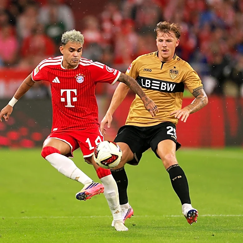 Bayern Munich dominated VfB Stuttgart on scoreboard and stat sheet during victory