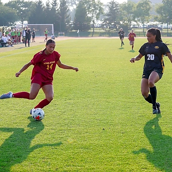 PHOTOS: Iowa State soccer versus Iowa