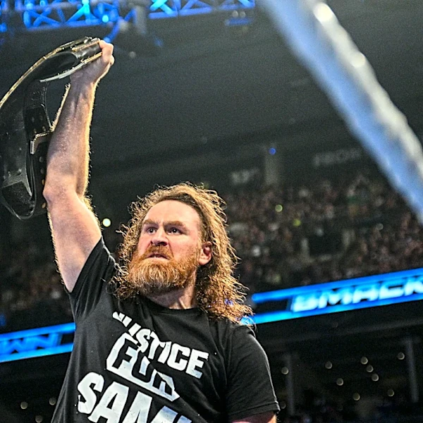 The WWE championship is a lethal weapon in Sami Zayn’s hands
