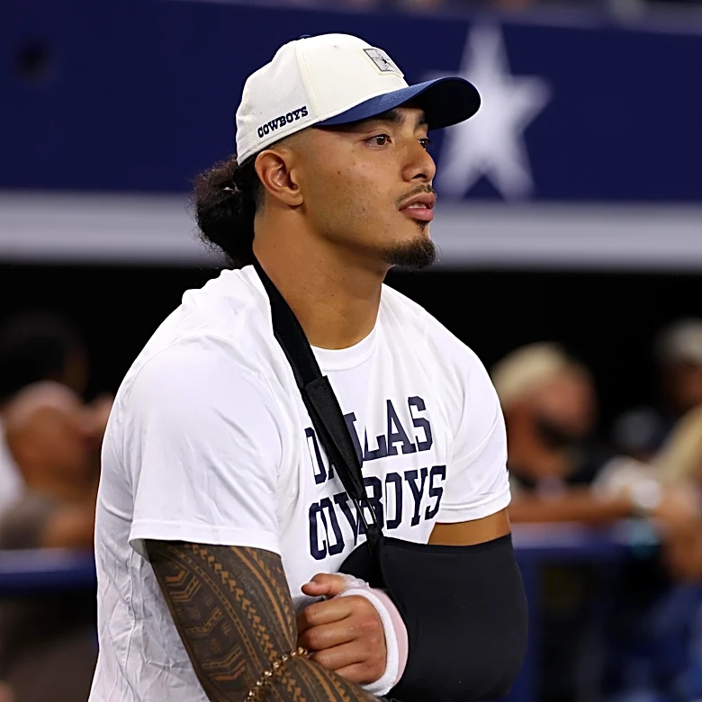 Cowboys Marist Liufau breaks forearm in Saints game