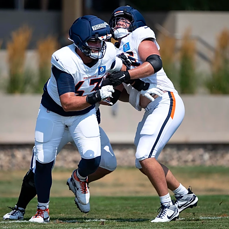 Denver Broncos have waived offensive lineman Reid Holskey