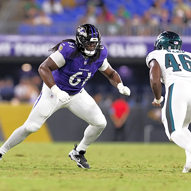 Ravens trade UDFA OT Diego Pounds to Chiefs