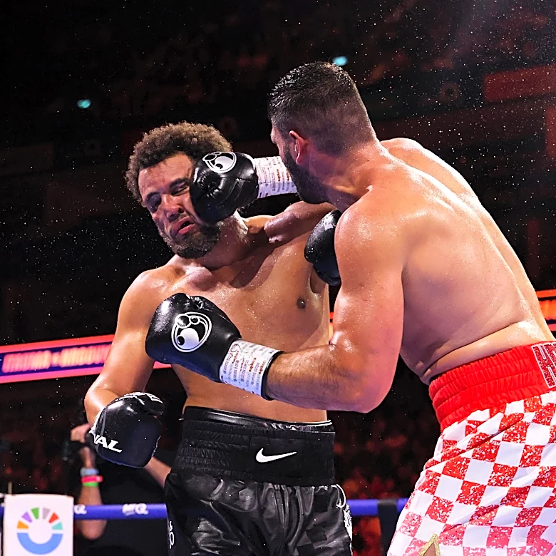 Highlights! Filip Hrgovic shows off iron chin, leaves Moses Itauma in a stretcher after late corner stoppage | DAZN PPV