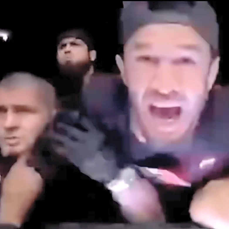 Video: Khabib Nurmagomedov tried to stop Usman Nurmagomedov from entering UFC Shanghai cage