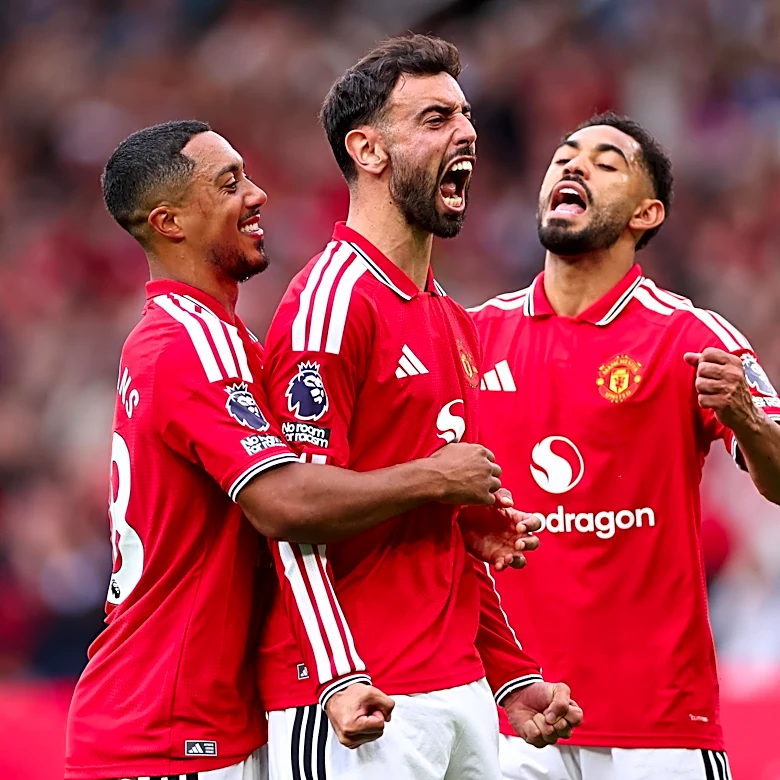 Manchester United 5-2 Ipswich Town: Bruno Hat-Trick fuels first win of the season