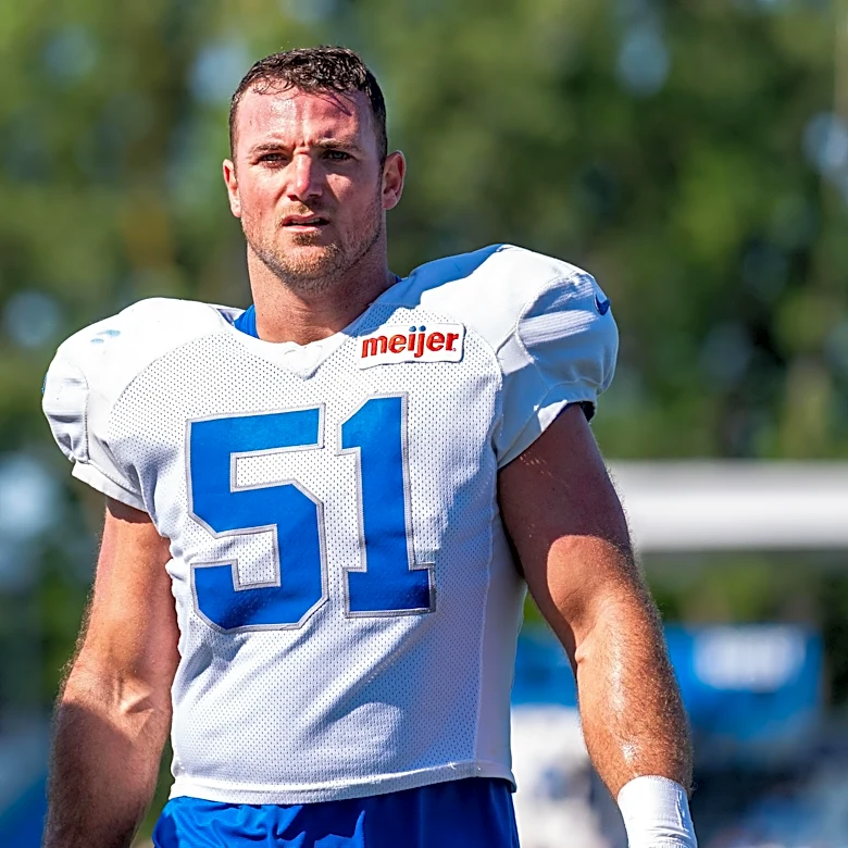 Detroit Lions roster cuts: Veteran LB, young TE among first moves