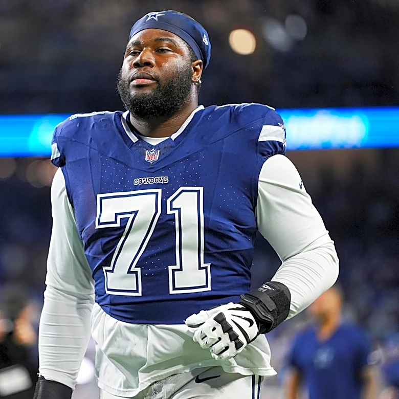 Cowboys trade OT Nate Thomas to Texans for 2027 seventh-round pick