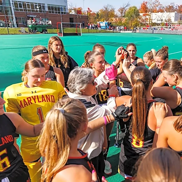 Francisca Eschoyez scores twice to carry No. 13 Maryland field hockey over Temple, 3-1