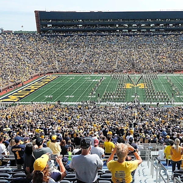 Survey Results: Fans hate new ads inside Michigan Stadium
