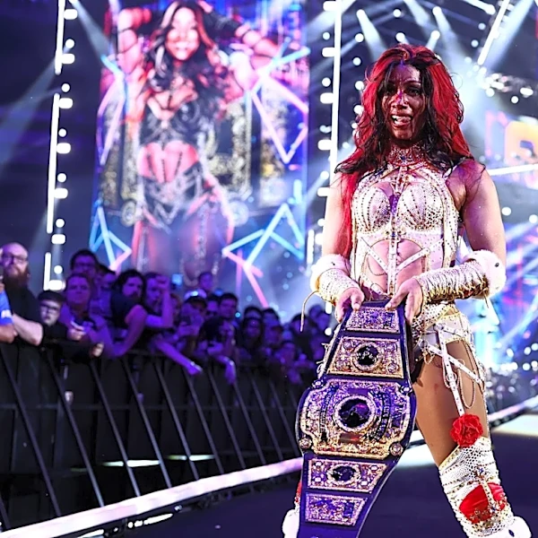 Mercedes Moné celebrated her AEW title win with Sasha Banks’ WWE theme