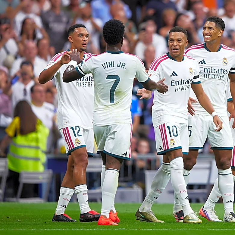 Real Madrid hit 10 goals through three La Liga games for first time in a decade