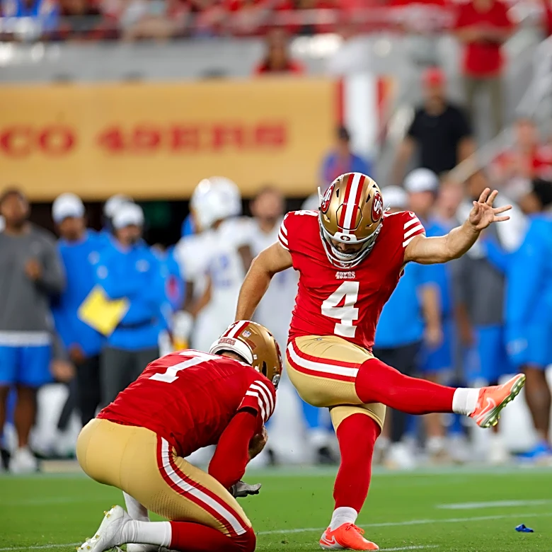 Ravens sign former 49ers K Jake Moody to practice squad