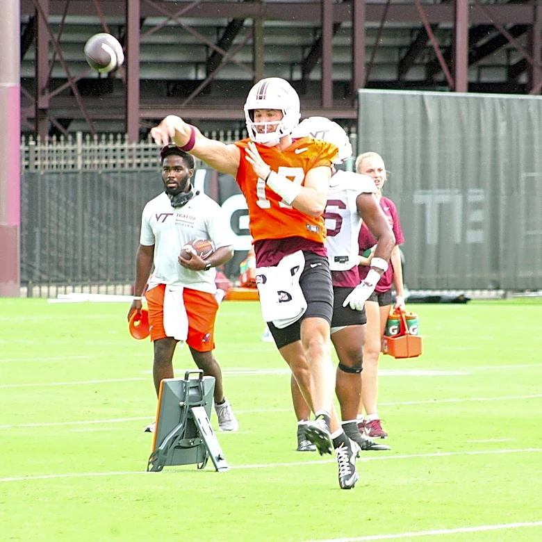Virginia Tech Hokies Football Names Ethan Grunkemeyer the Starting Quarterback and Team Captain