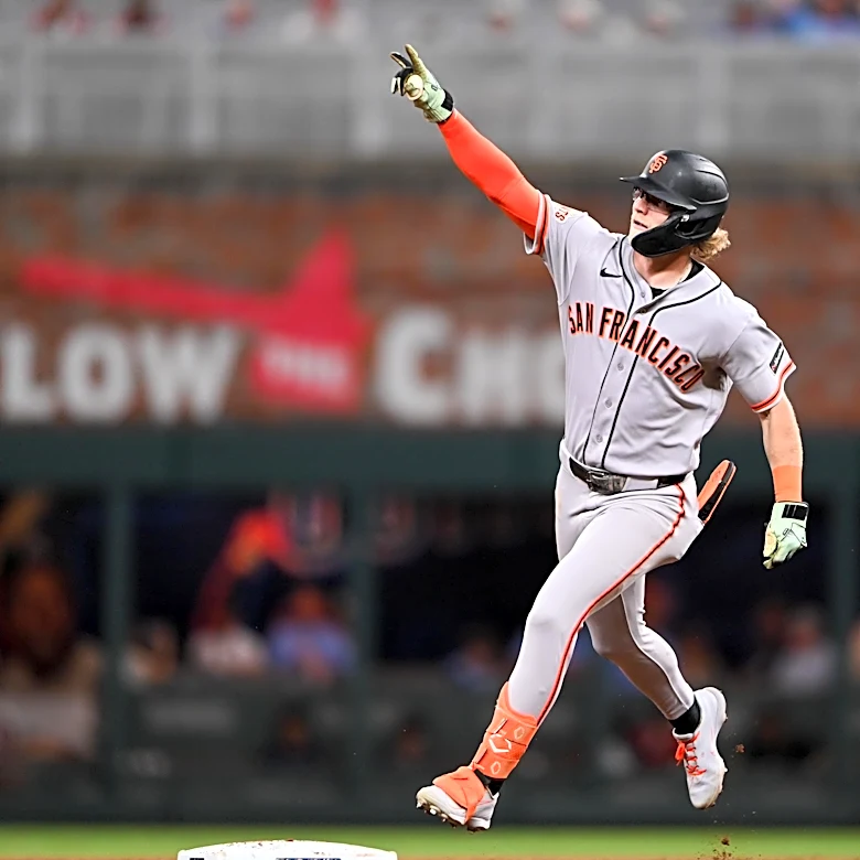 Giants rain on Braves’ parade in makeup game