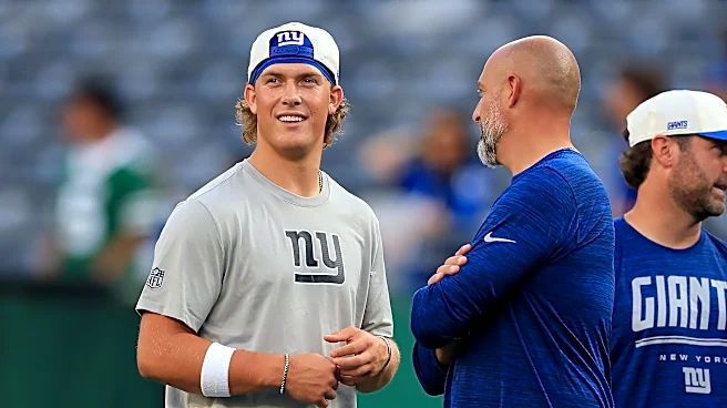 NY Giants’ QB Jaxson Dart says team’s defense is ‘best reps I could possibly get’