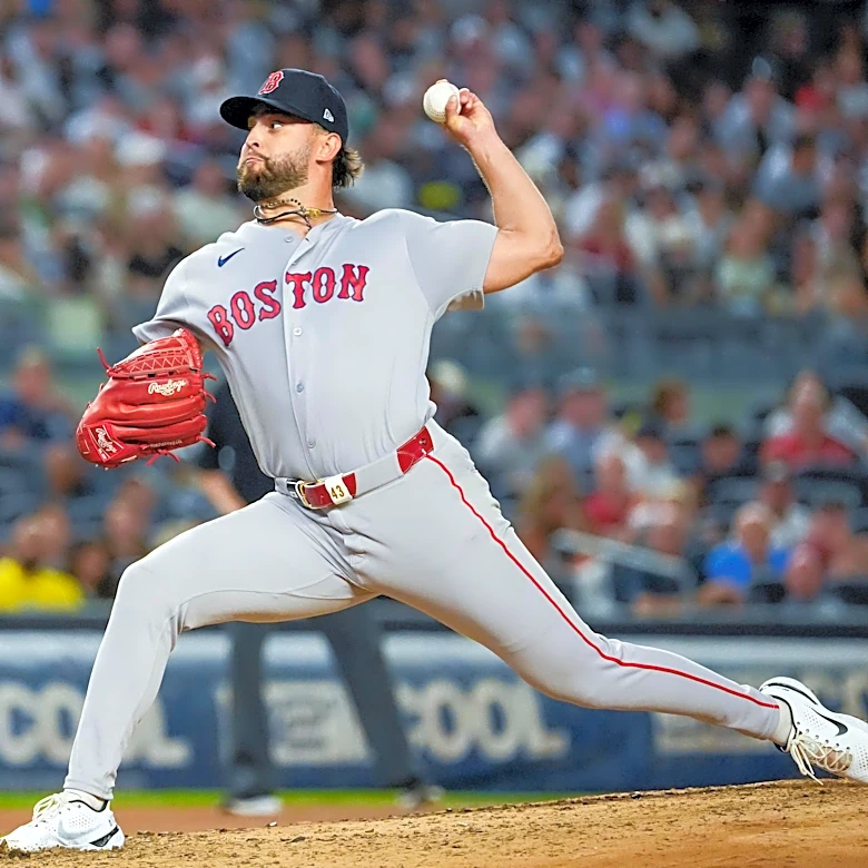 Patrick Sandoval takes ball as Red Sox chases series victory