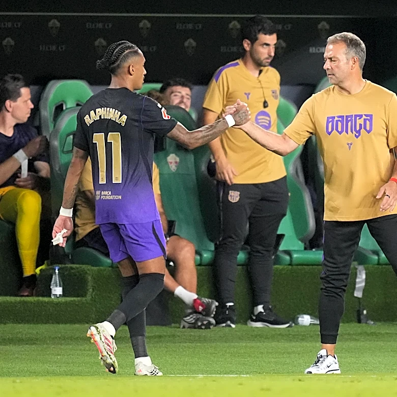 Hansi Flick, Raphinha and Xavi Espart nominated for August La Liga awards