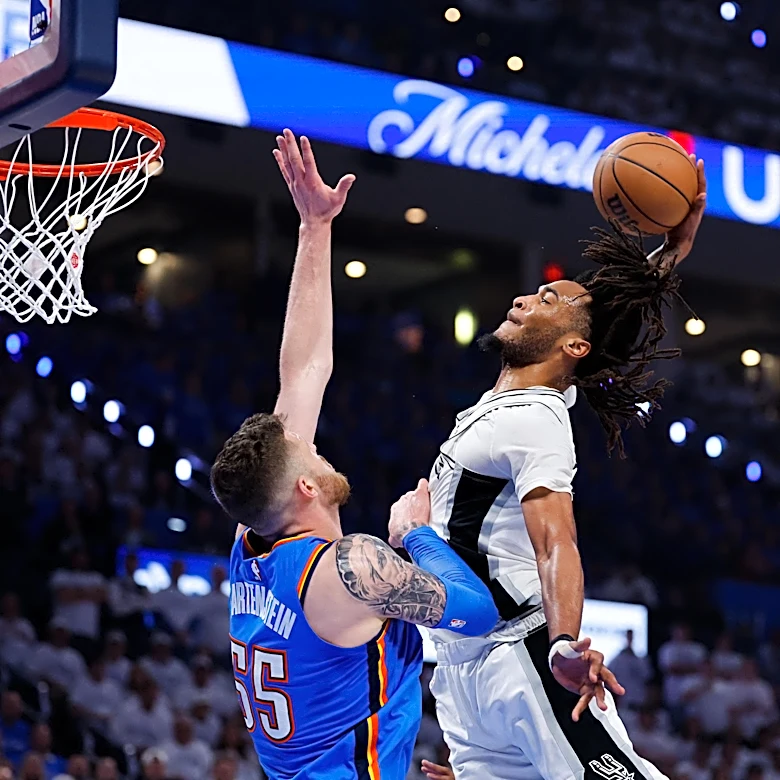 Stephon Castle and Luke Kornet win Dunk and Block of the Year