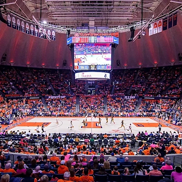 Illinois women’s basketball sell out lower bowl seats