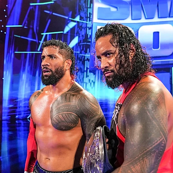 Did The Usos just respond to Andrade’s ‘Samoan guys’ comments?