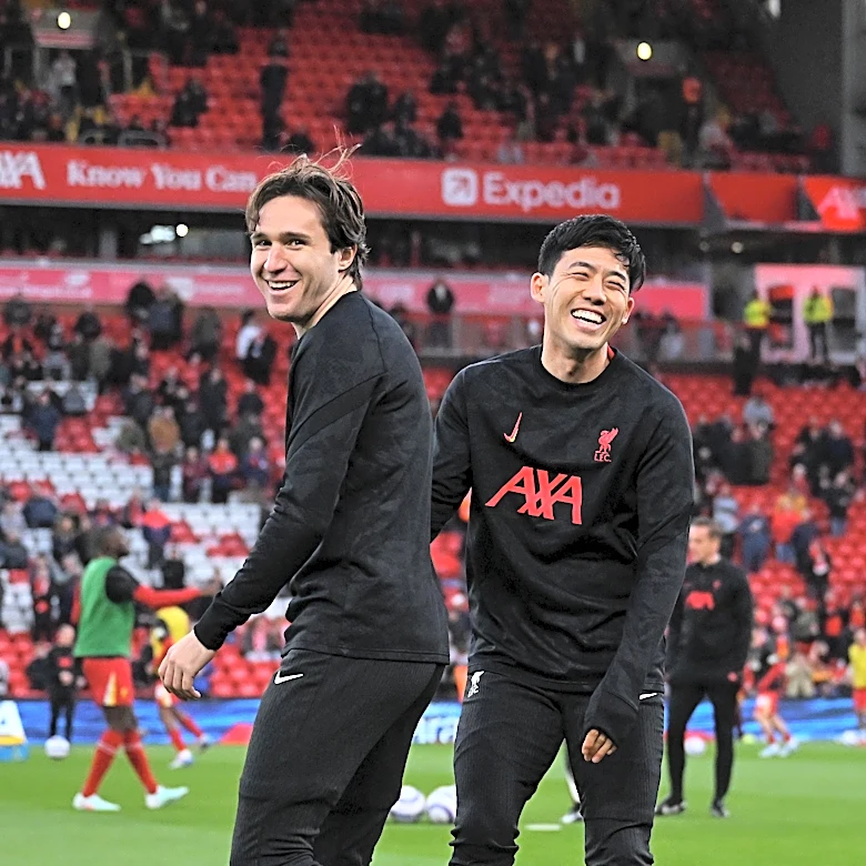 Official: Liverpool Leave Chiesa and Endo Out of Champions League Squad