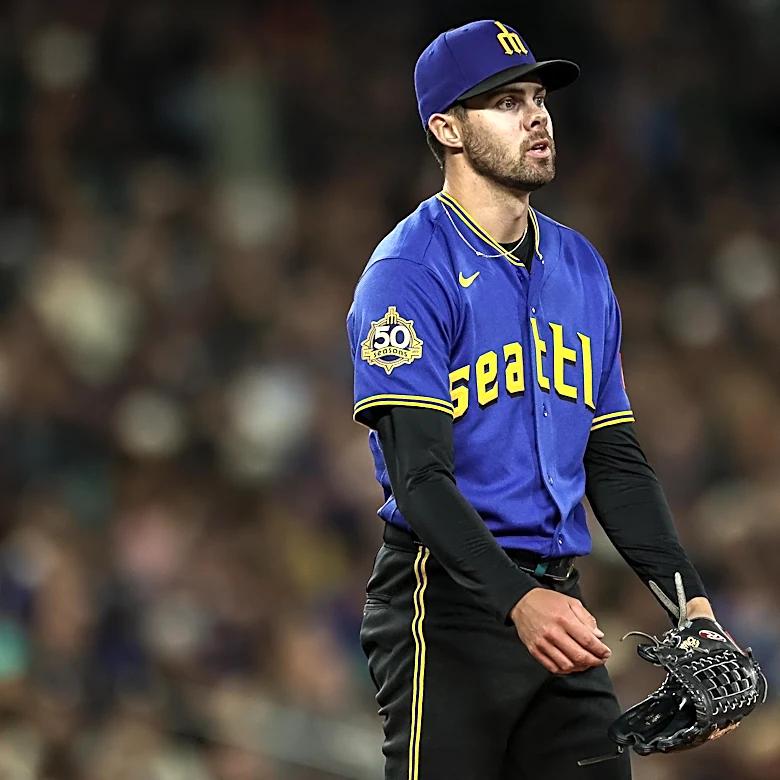 Mariners’ Matt Brash: suffers setback in bullpen