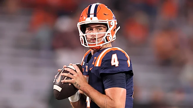 Houser hail mary ends the half