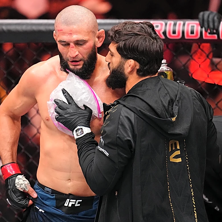 Khamzat Chimaev speaks on feeble UFC 328 performance: ‘There were mistakes’