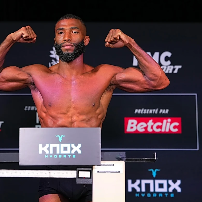 UFC Paris weigh-in results: Salahdine Parnasse official for debut duel with Dan Hooker