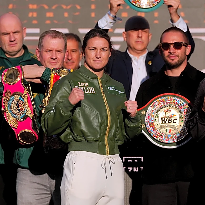 Taylor vs. Pili weigh-in results: Katie Taylor on point for farewell fight at Croke Park