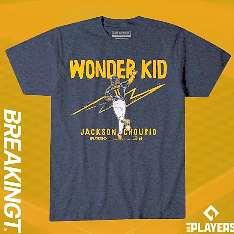 Breaking T releases new “Wonder Kid” Jackson Chourio shirt