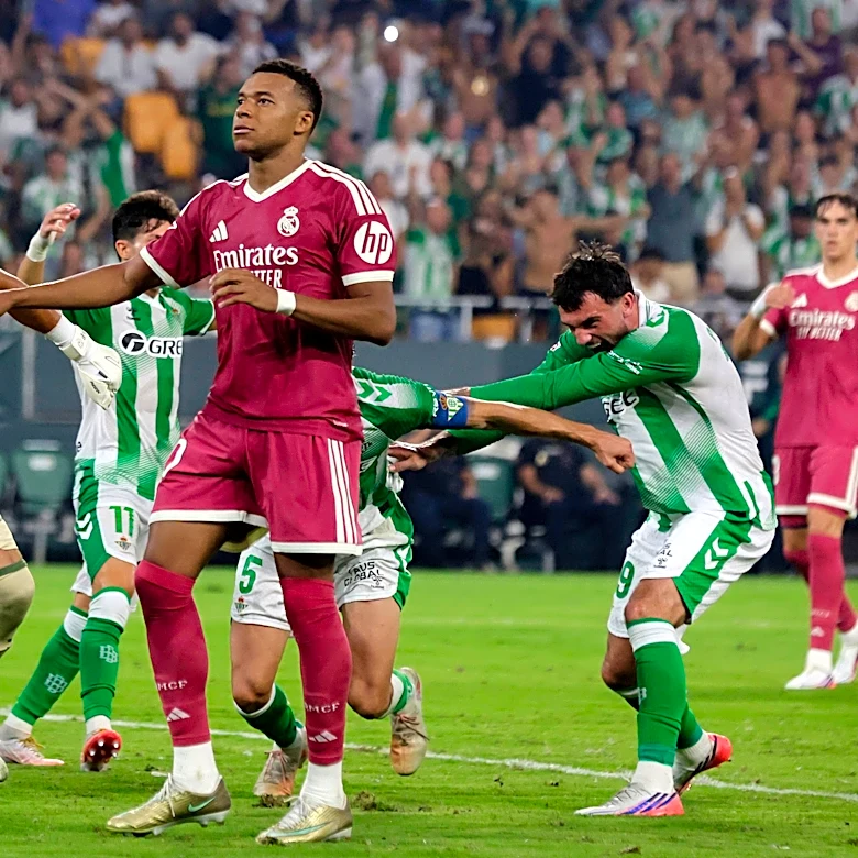 6 stats from Real Betis 1-0 Real Madrid