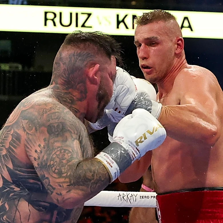Highlights! Andy Ruiz saved by the bell in dramatic upset loss to Damian Knyba