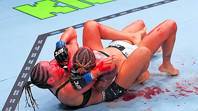 Yikes! Delphine Benouaich sparks UFC Paris with blood-splattering elbows and submission finish | Video