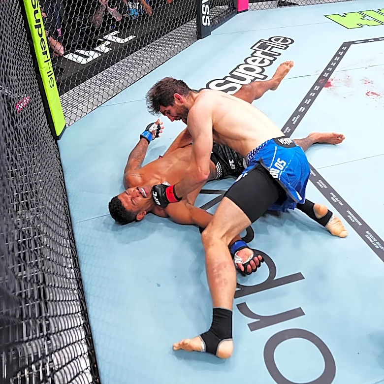 Highlights! Matthieu Duclos sends French crowd into a frenzy with melting left hook knockout | UFC Paris