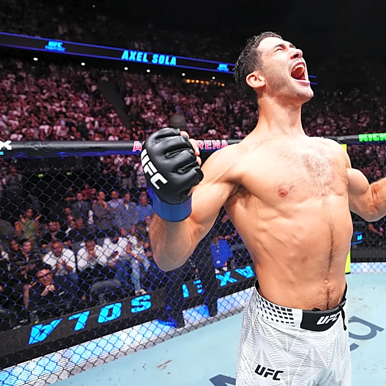 UFC Paris video: Axel Sola demolishes Fares Ziam with devastating one-punch knockout