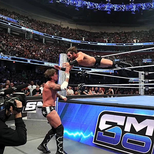 Johnny Gargano is done laying down now