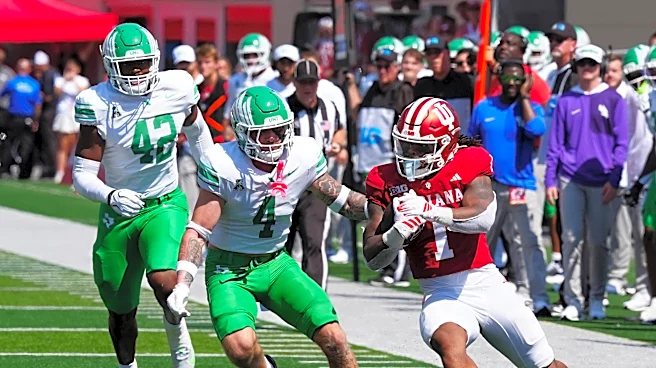Revamped North Texas roster can’t hang with reigning champ Indiana in 52-16 result