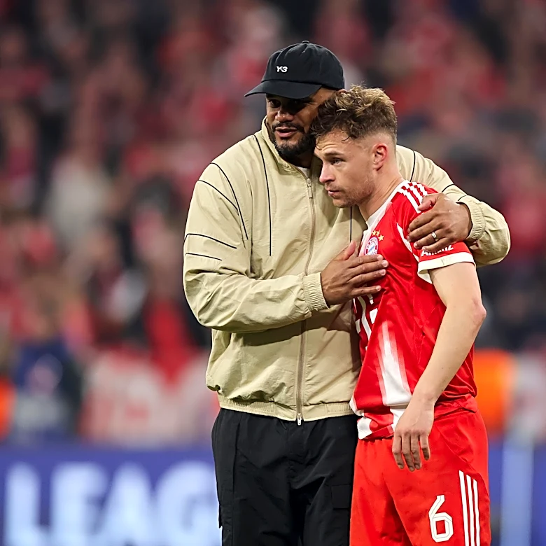 Bayern Munich’s Vincent Kompany, Joshua Kimmich have tight-knit relationship