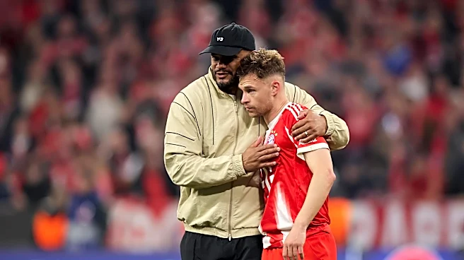 Bayern Munich’s Vincent Kompany, Joshua Kimmich have tight-knit relationship
