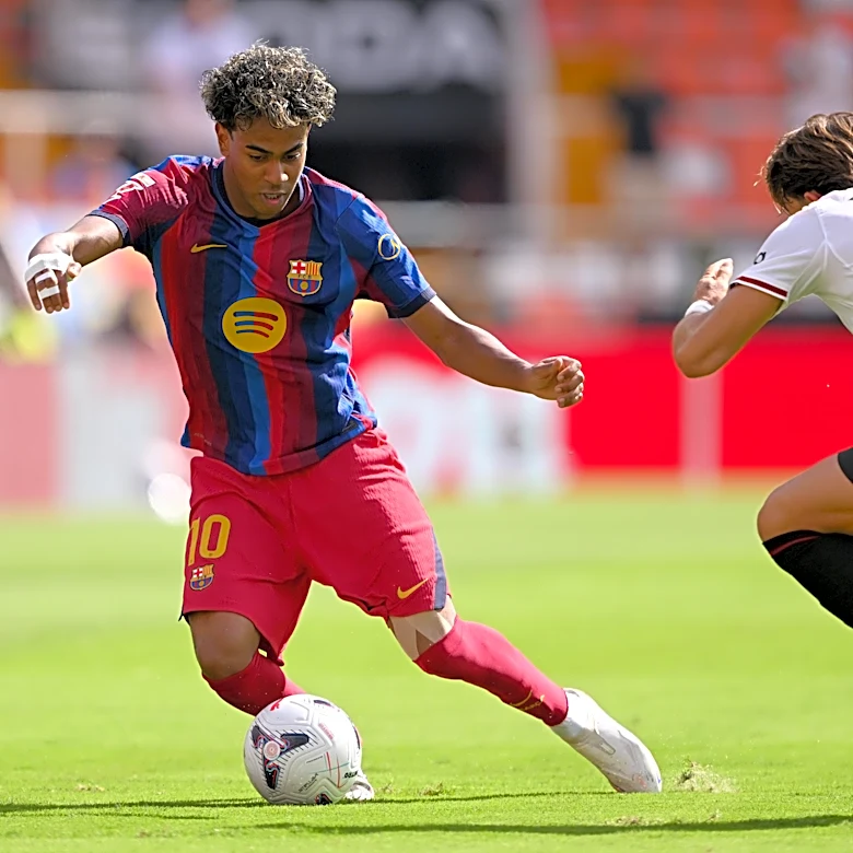 VAR image shows why Lamine Yamal’s goal was disallowed for Barcelona vs Valencia