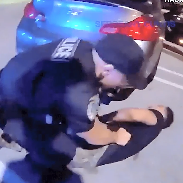 Video: UFC veteran floors man during police stop in Florida