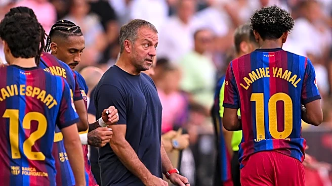 Hansi Flick talks Lamine Yamal, Fermin Lopez and Rodri after Barcelona hammer Valencia